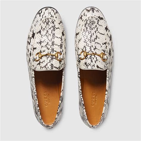 gucci rubber loafers|gucci snakeskin loafers.